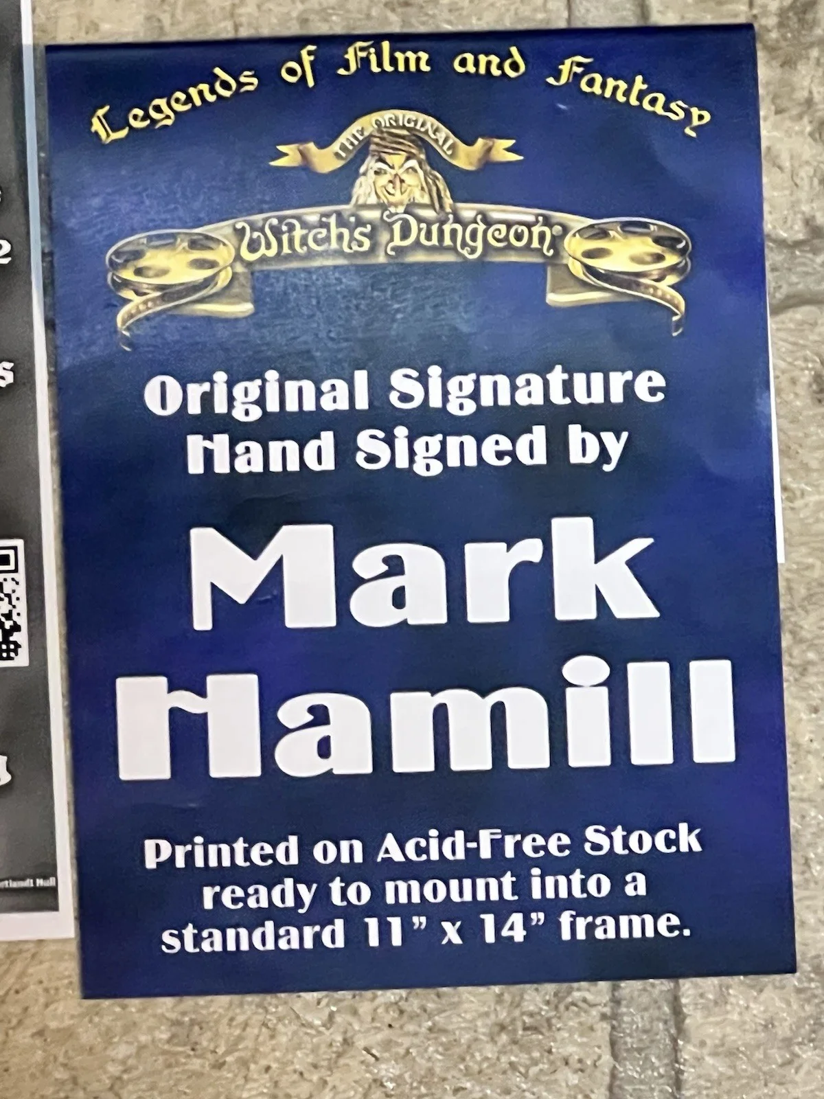MARK HAMILL Signed Star Wars LUKE SKYWALKER 11x14 Auto / Rare Inscription Quote, изображение 4
