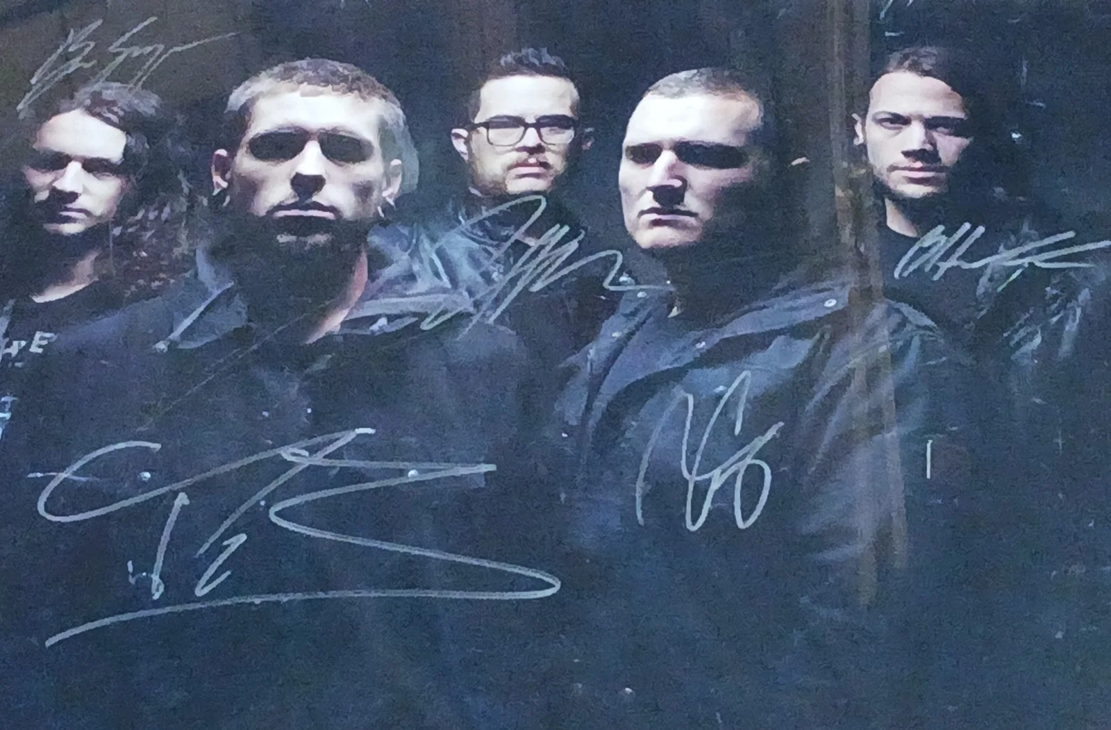 WHITECHAPEL: "Mayhem Festival" Band Autographed 18x24 Pre-Owned Poster, image 3