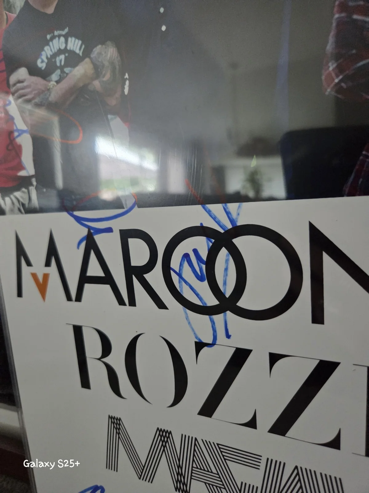 Maroon 5 Signed 11x17 Poster Adam LEVINE +4 Full Band, image 3