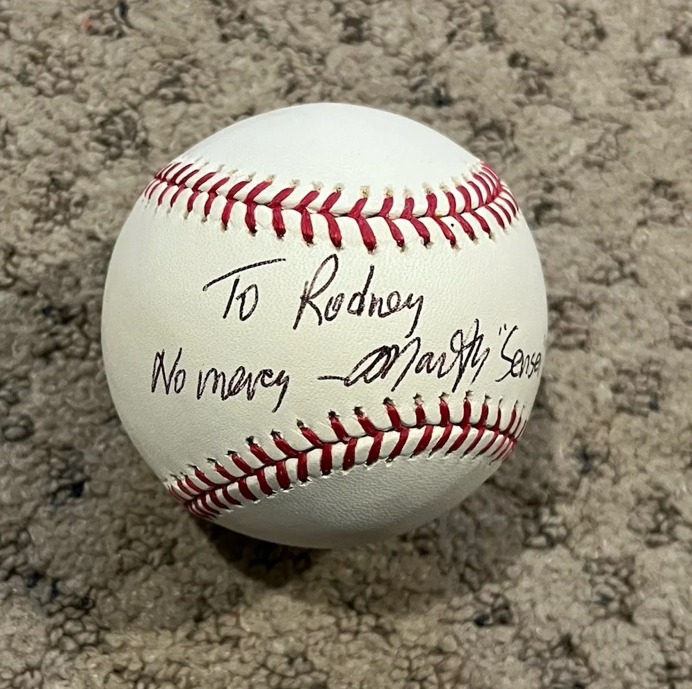 Martin Kove — MARTIN KOVE SIGNED MLB BASEBALL NO MERCY KARATE KID COBRAI KAI SENSEI KREESE, image 2