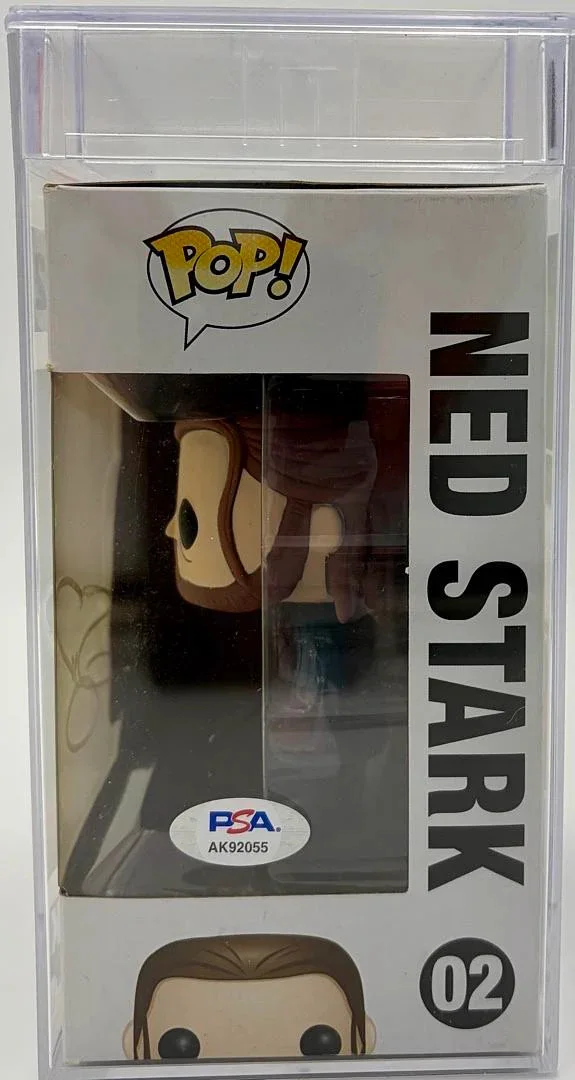 Sean Bean — Sean Bean Signed Encapsulated Funko #02 Ned Stark (Game Of Thrones)-Beckett COA, image 4