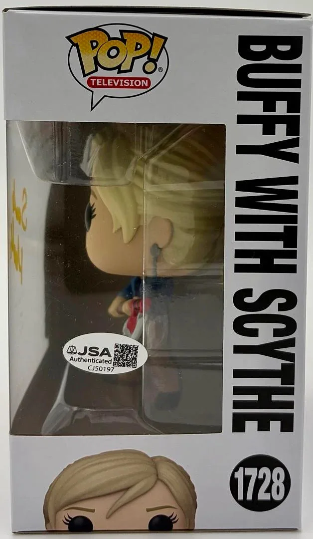 Sarah Michelle Gellar — Sarah Michelle Gellar signed "Buffy" Funko #1728 (Buffy the Vampire Slayer)-JSA, изображение 3