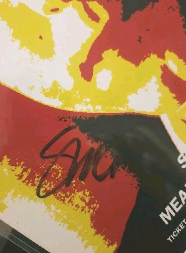 The Cure Robert Smith/ Simon G Signed 11x17 1996 The Swing Tour Concert Poster!, image 4