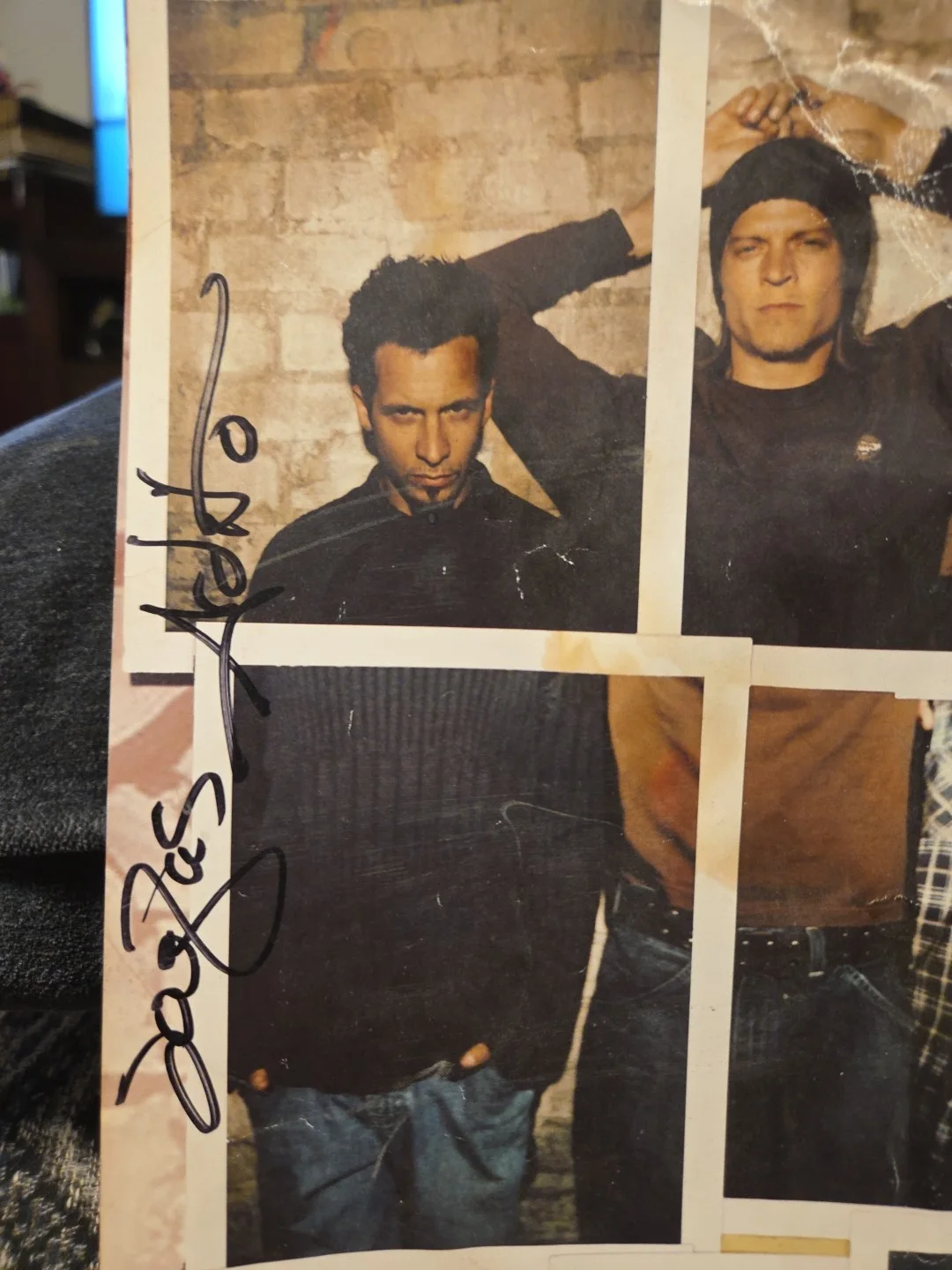 Puddle Of Mudd Signed 11x17 Poster Torn See Pics, image 3