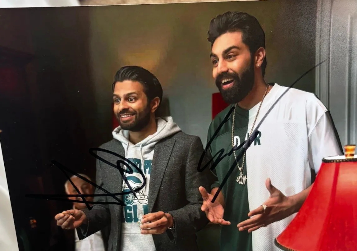 Asif Ali & Saagar Shaikh Signed 8x10 Photo Deli Boys With Proof, изображение 2