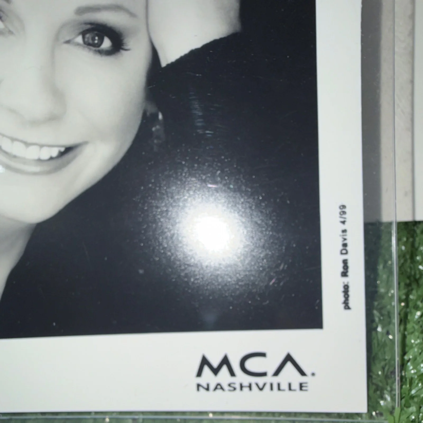 Reba Mcentire Autographed Original MCA Nashville Promo Photo w/a 2nd autograph!, изображение 4