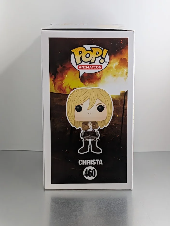 Shiori Mikami — Shiori Mikami JVA Signed Auto Funko Pop #460 Christa Attack on Titan JSA Orange, image 5