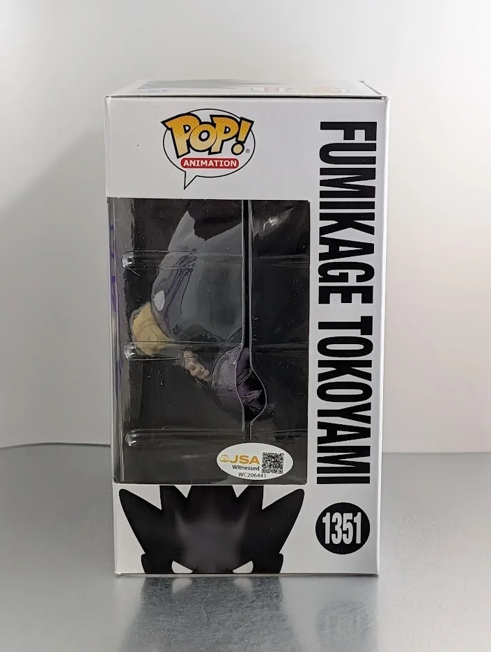 Yoshimasa Hosoya — Yoshimasa Hosoya JVA Signed Funko Pop #1351 Fumikage Tokoyami My Hero Academia, изображение 2
