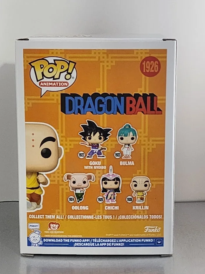 Laurie Steele — Laurie Steele Autographed Signed Quoted Funko Pop #1926 Krillin Dragon Ball, image 3