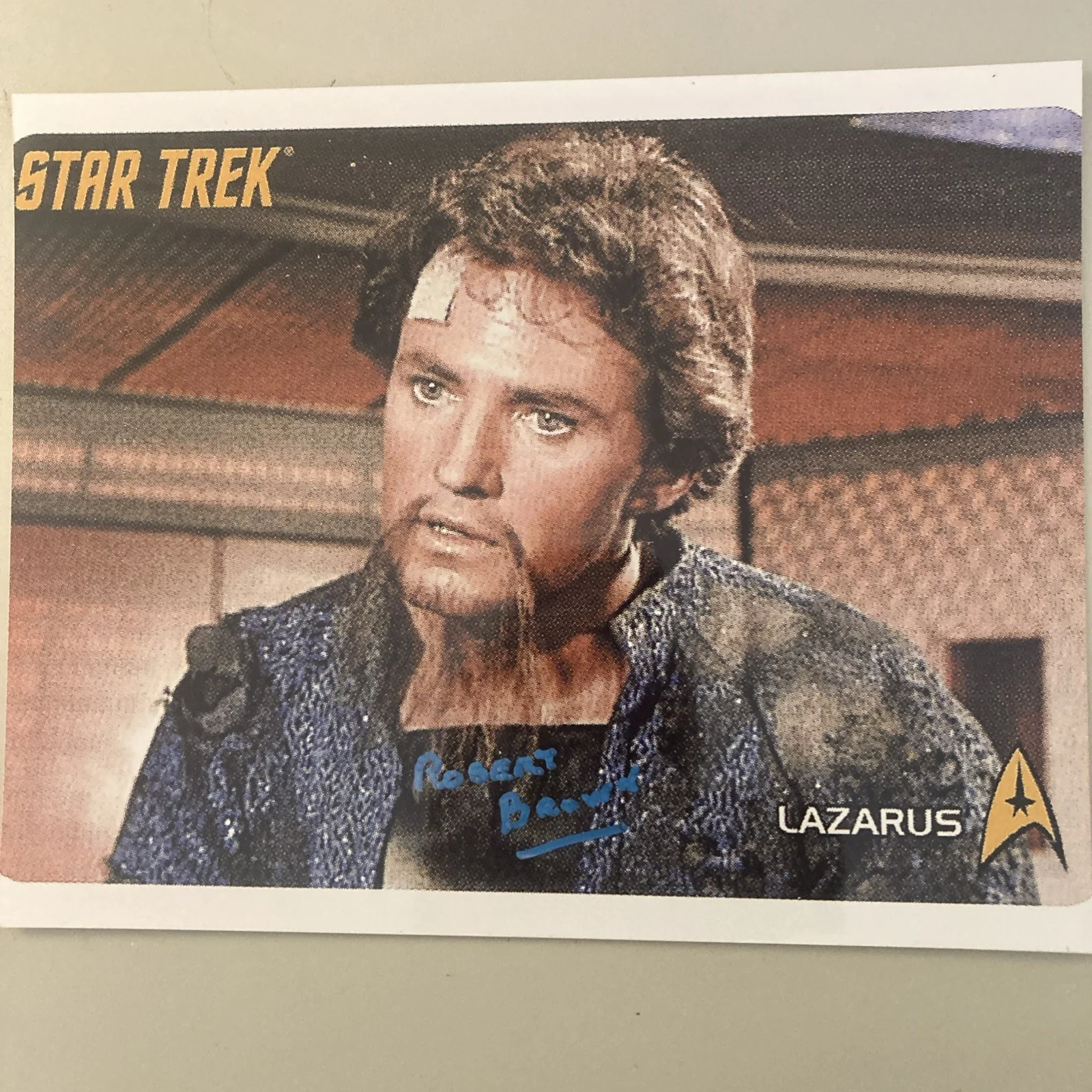 Robert Brown 1926-2022 as Lazarus Star Trek 1960s Signed 8x10 Glossy With-COA, изображение 2