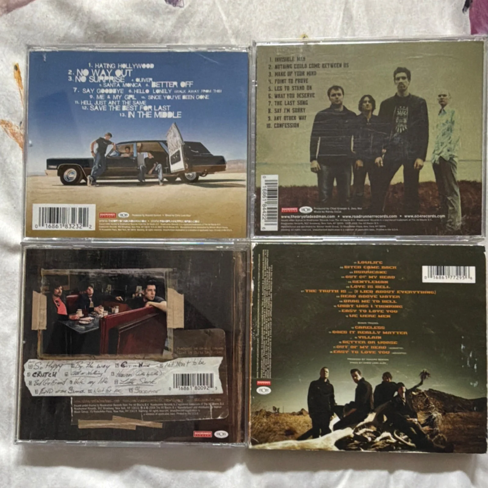 Theory of a Deadman Autographed Original CD & Booklet Lot Signed, изображение 2
