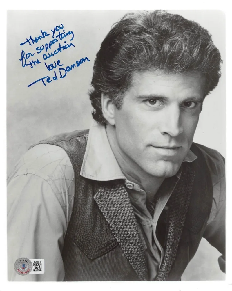 Ted Danson — CHEERS -TED DANSON- BECKETT BAS Signed/Autograph/Auto 8x10 TV Photo