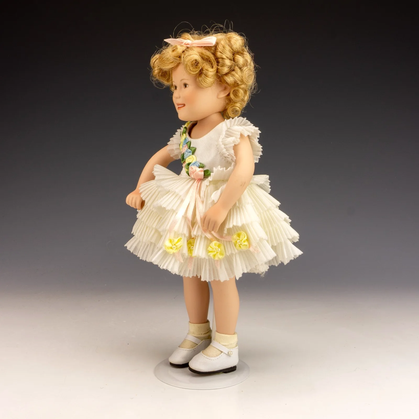 Danbury Mint Porcelain - Shirley Temple Doll - Take A Bow - VGC!, изображение 2