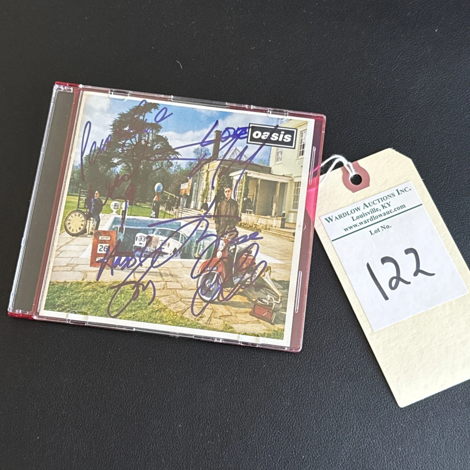 Oasis Autographed CD Be Here Now Signed By All Members Of The Band., изображение 2