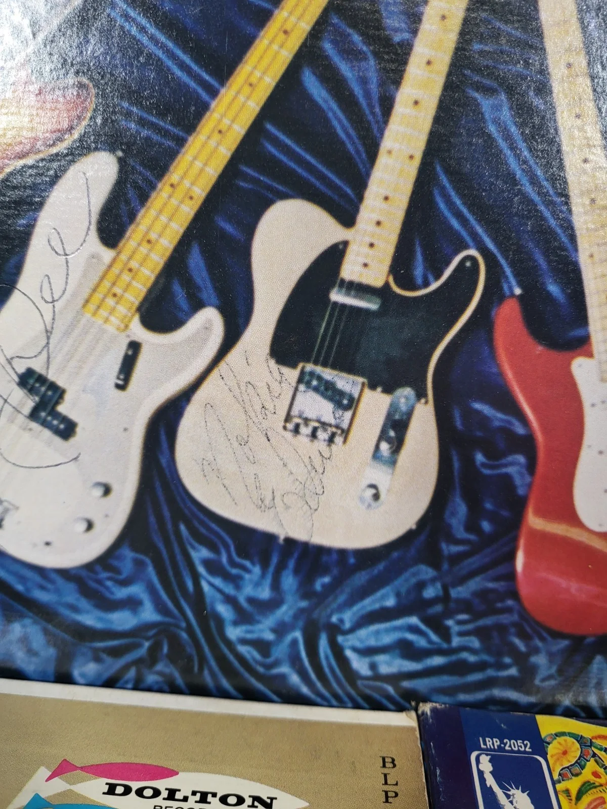 The Ventures Signed Album LP Mel Taylor & Nokie Edwards,+ Autographed 3 Albums, изображение 2