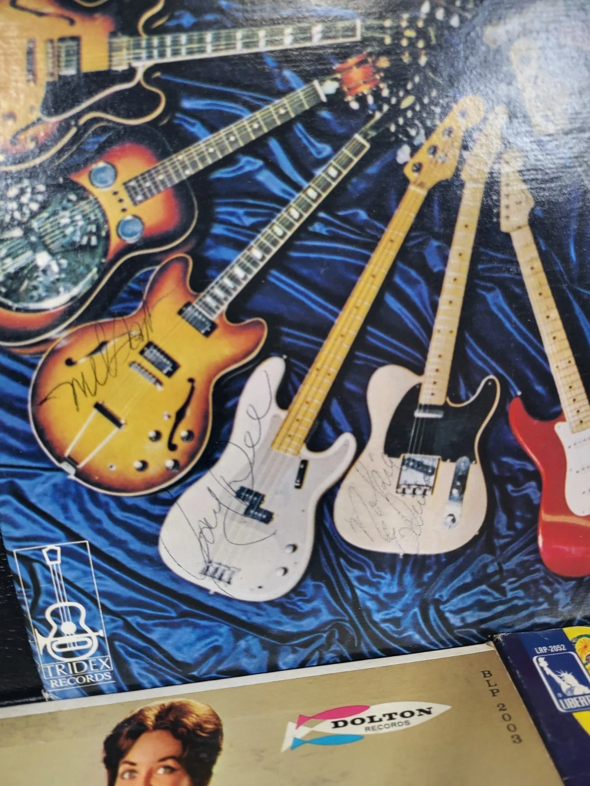 The Ventures Signed Album LP Mel Taylor & Nokie Edwards,+ Autographed 3 Albums, изображение 5