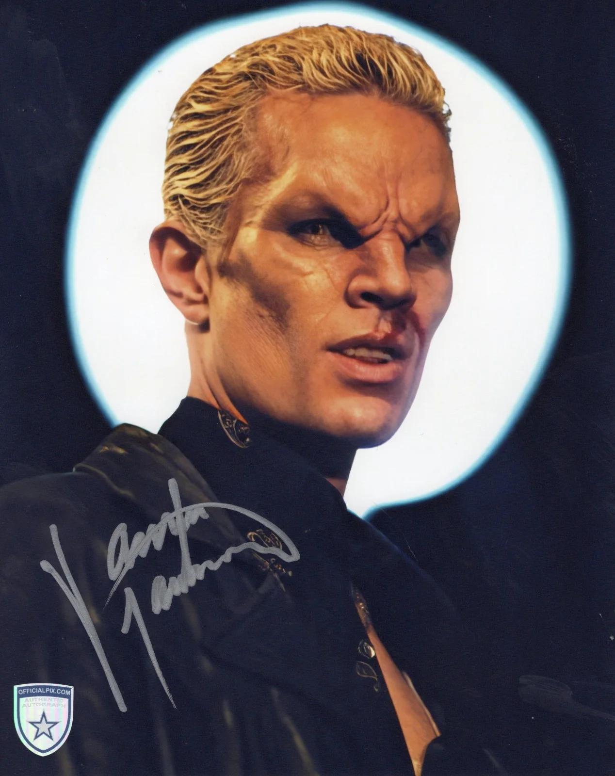 James Marsters — Signed James Marsters Spike Buffy the Vampire Slayer 8x10 Photo Official Pix COA