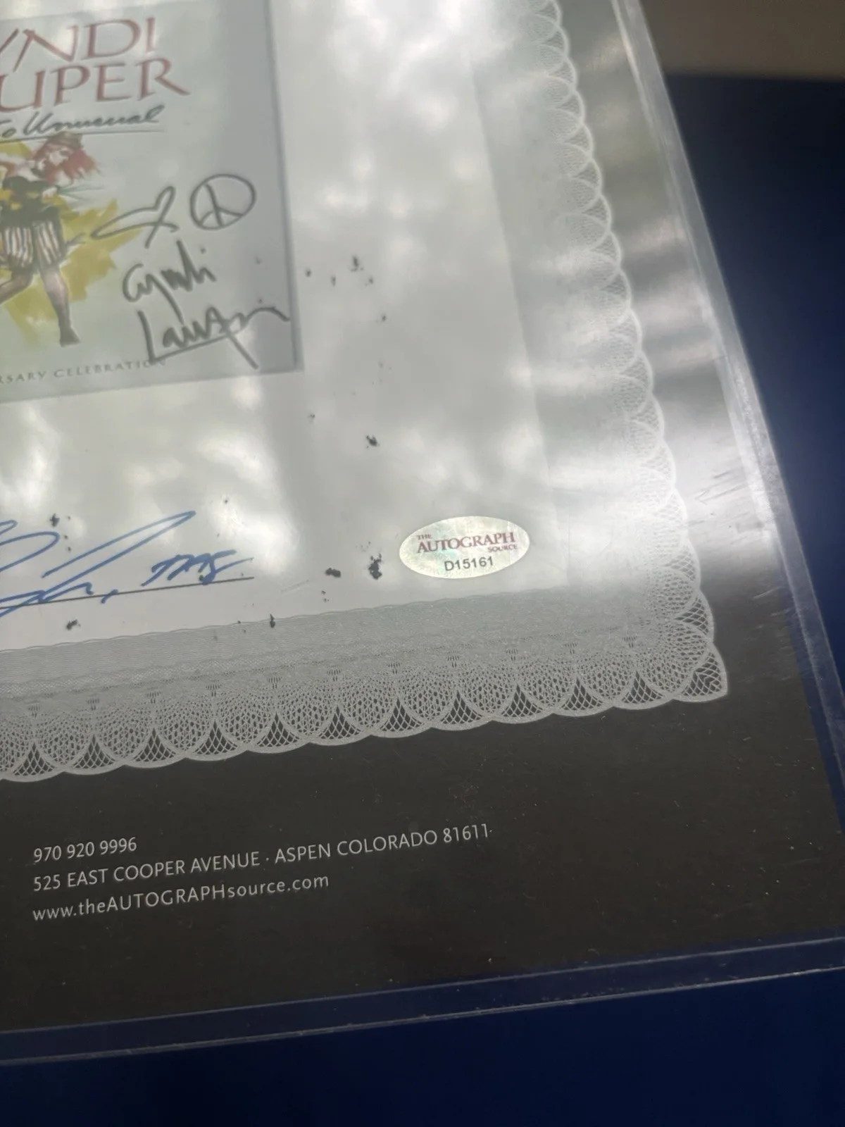 CYNDI LAUPER Signed CD Booklet She's So Unusual 30th Anniversary PEACE Autograph, изображение 5