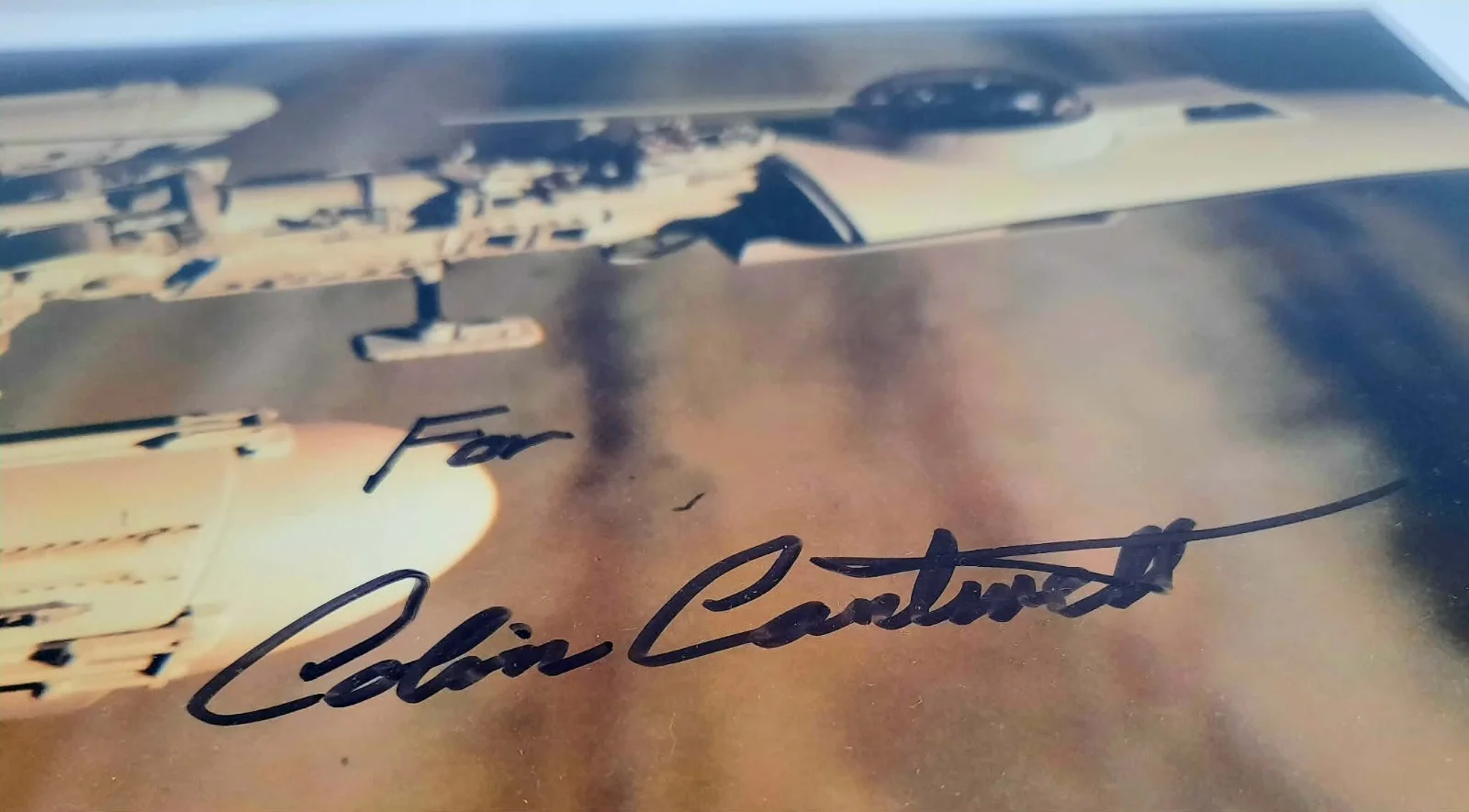 Colin Cantwell — COLIN CANTWELL - Signed Star Wars Photo And Frame (September 2018, Quebec)🔥, image 2