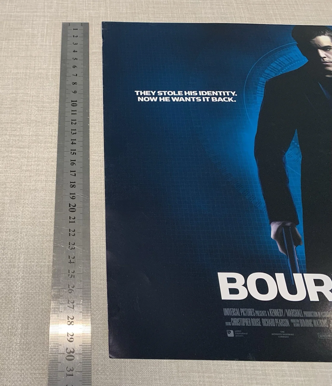 Bourne Supremacy Original Cinema Foyer Poster Matt Damon 30cm X 40cm, изображение 5