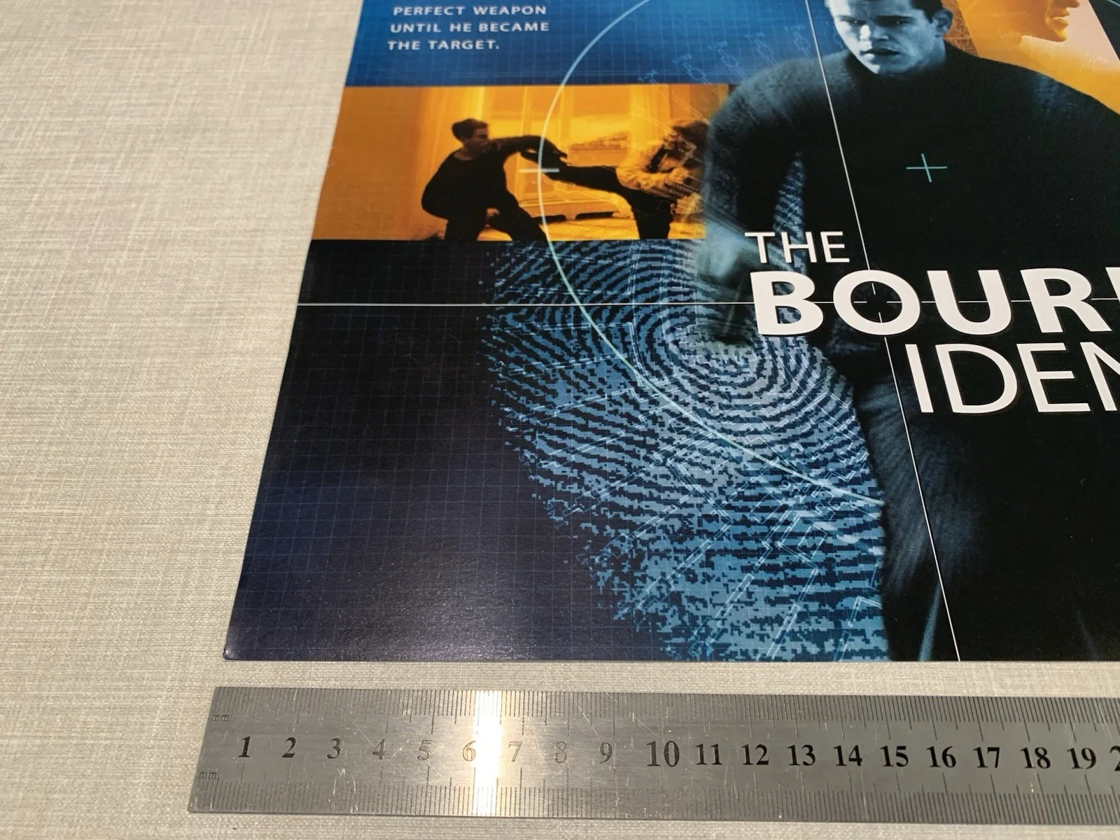 Bourne Identity & Supremacy Original Cinema Foyer Poster Bundle 30cm X 40cm VGC, изображение 4