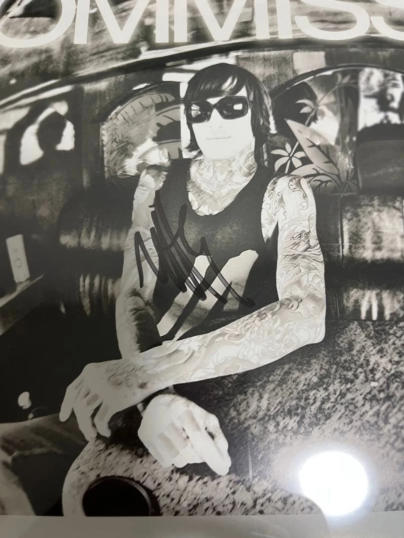 Commissioner Signed Poster Mitch Lucker Cameron Argon Suicide Silence A3 Japan, image 2