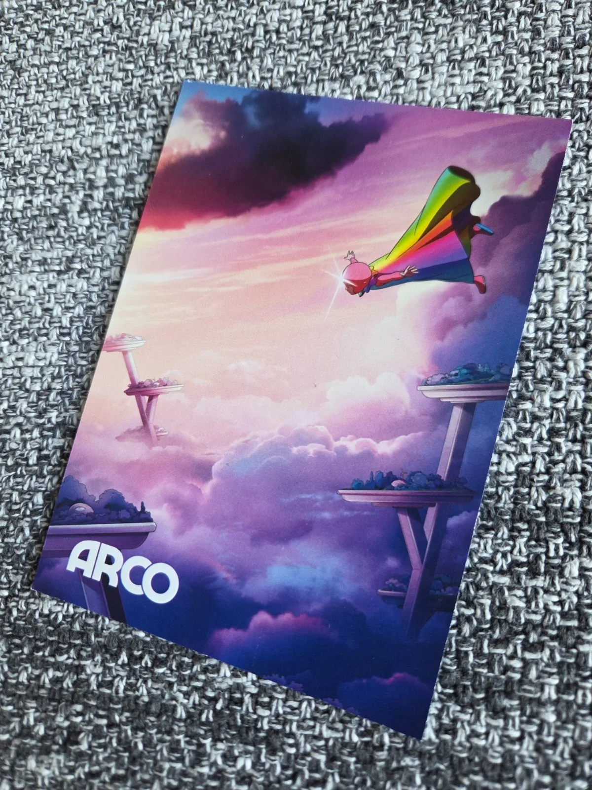3 x ARCO movie promo postcards set (2026 French animated film), изображение 3