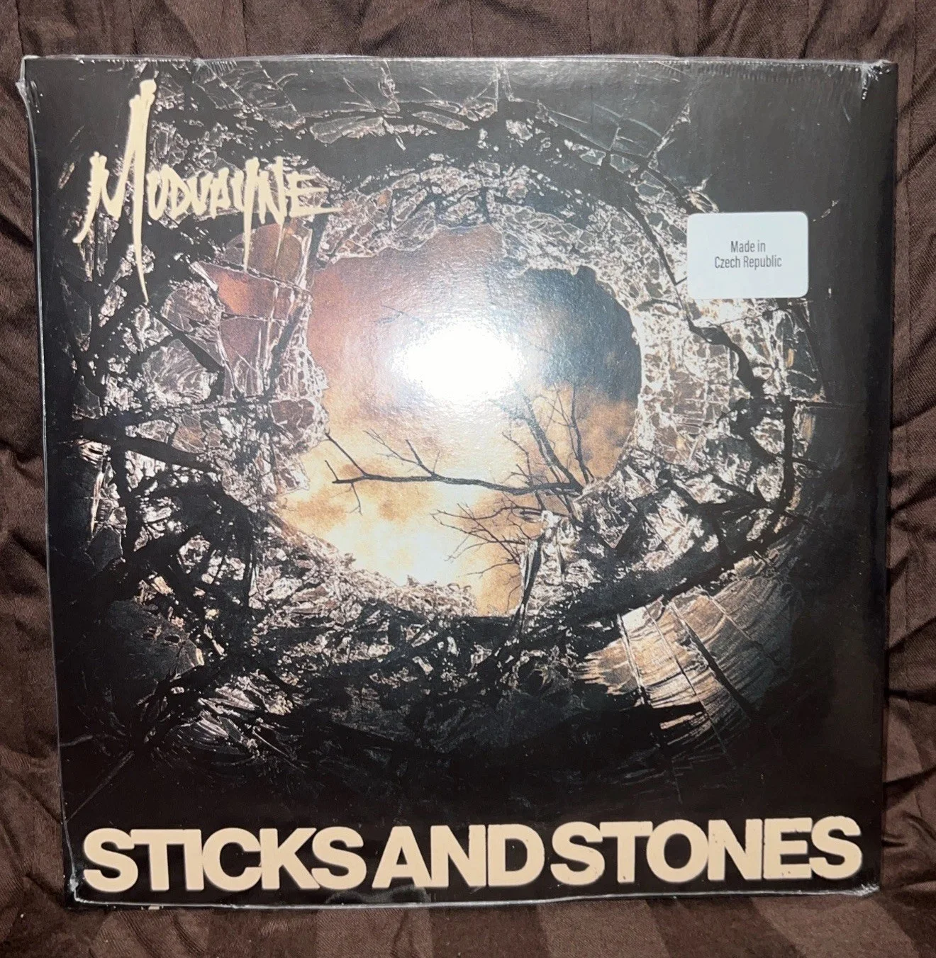 Mudvayne Signed Sticks And Stones 7" Custard Colored Vinyl W/ Signed Insert!!, image 3