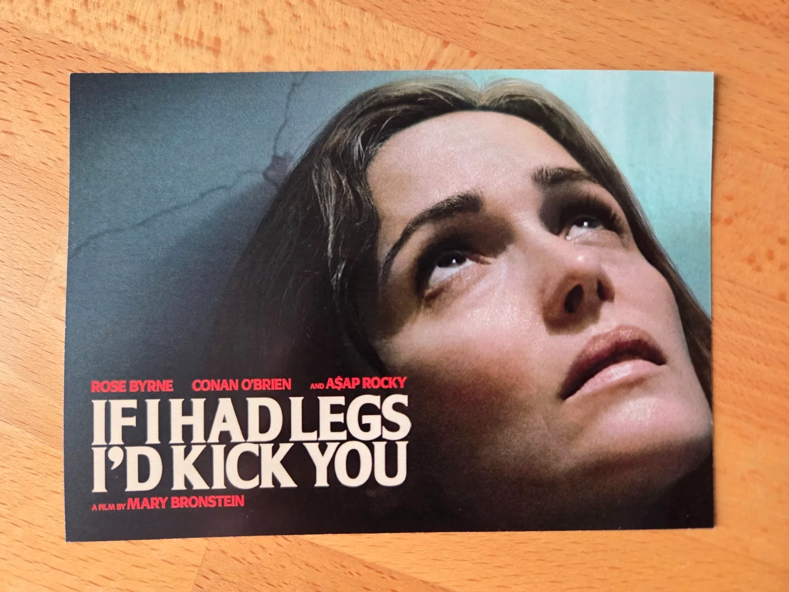 10 x IF I HAD LEGS I'D KICK YOU promo postcards (Rose Byrne movie), изображение 2