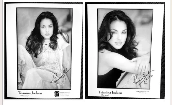 Tsianina Joelson — Tsianina Joelson - Fitness Model and Actress (XENA) - Autographed Photo Set