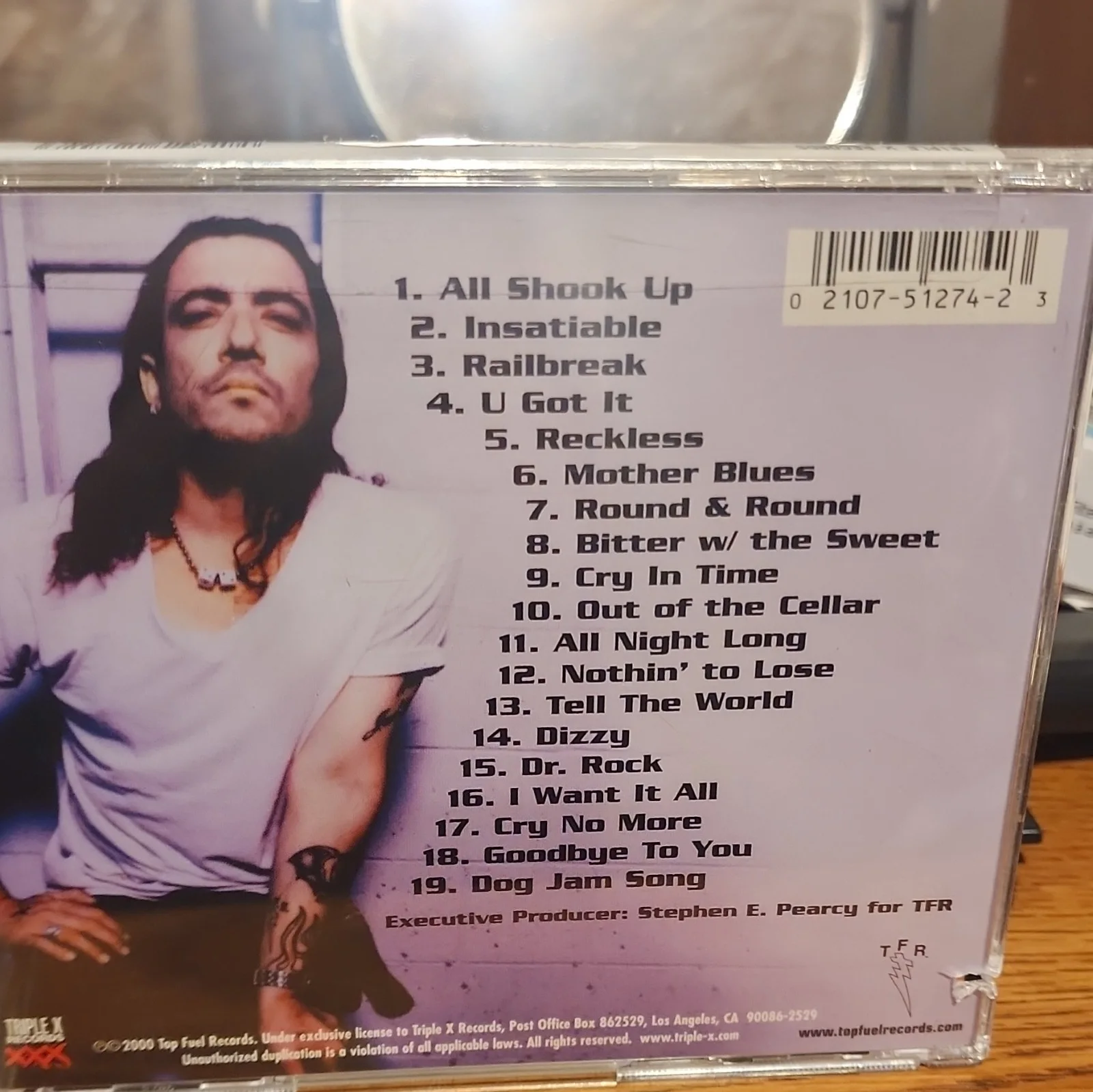 Stephen Pearcy Signed "Before and Laughter" CD & Booklet Original, image 3