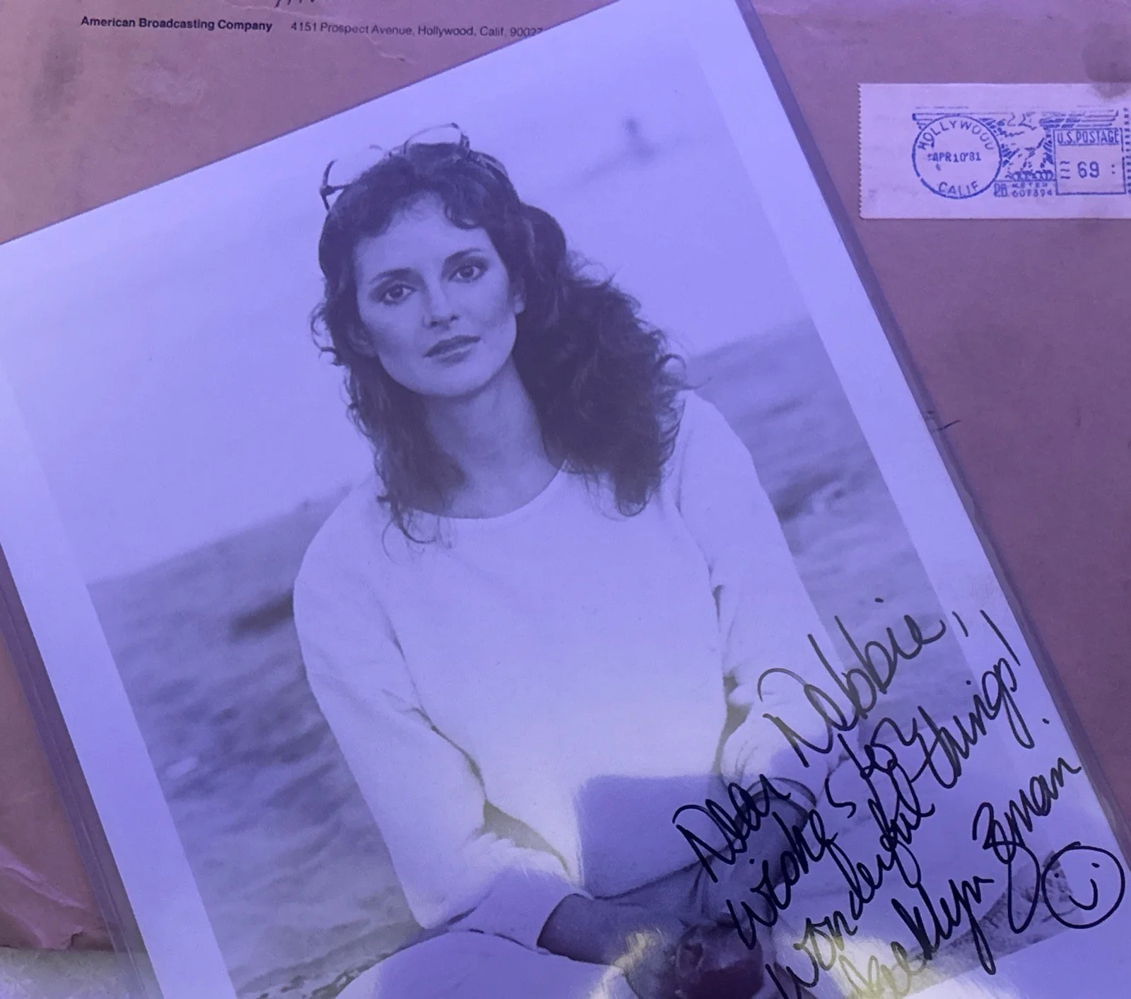 Jackie Zeman — Jacklyn Jackie Zeman Signed Autograph 8x10 General Hospital Bobbie Spencer, изображение 3