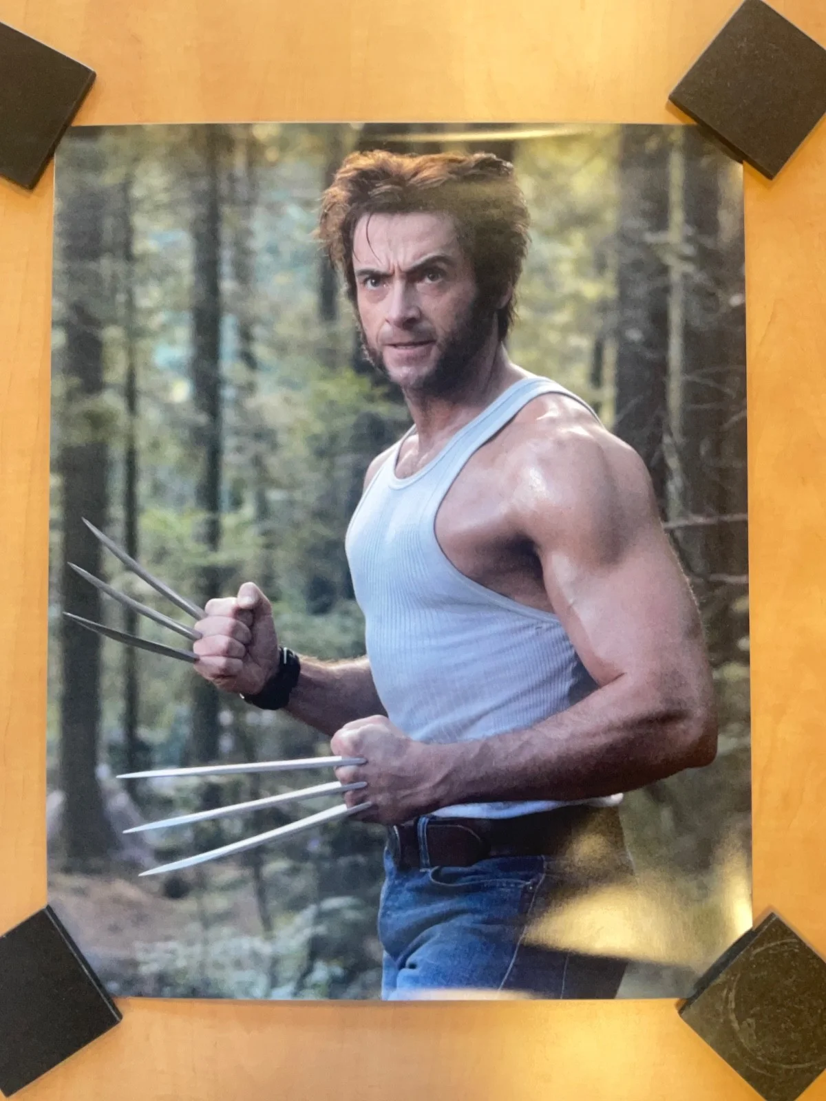 Wolverine Hugh Jackman photo poster 20 x 24 inch, image 2