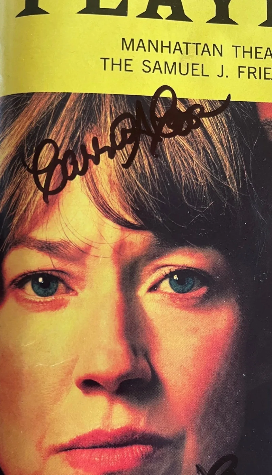Carrie Coon, Namir Smallwood, Randall Arney, Jennifer Engstrom — Tracy Letts' BUG starring Carrie Coon - Signed Playbil by Entire Broadway Cast, image 2