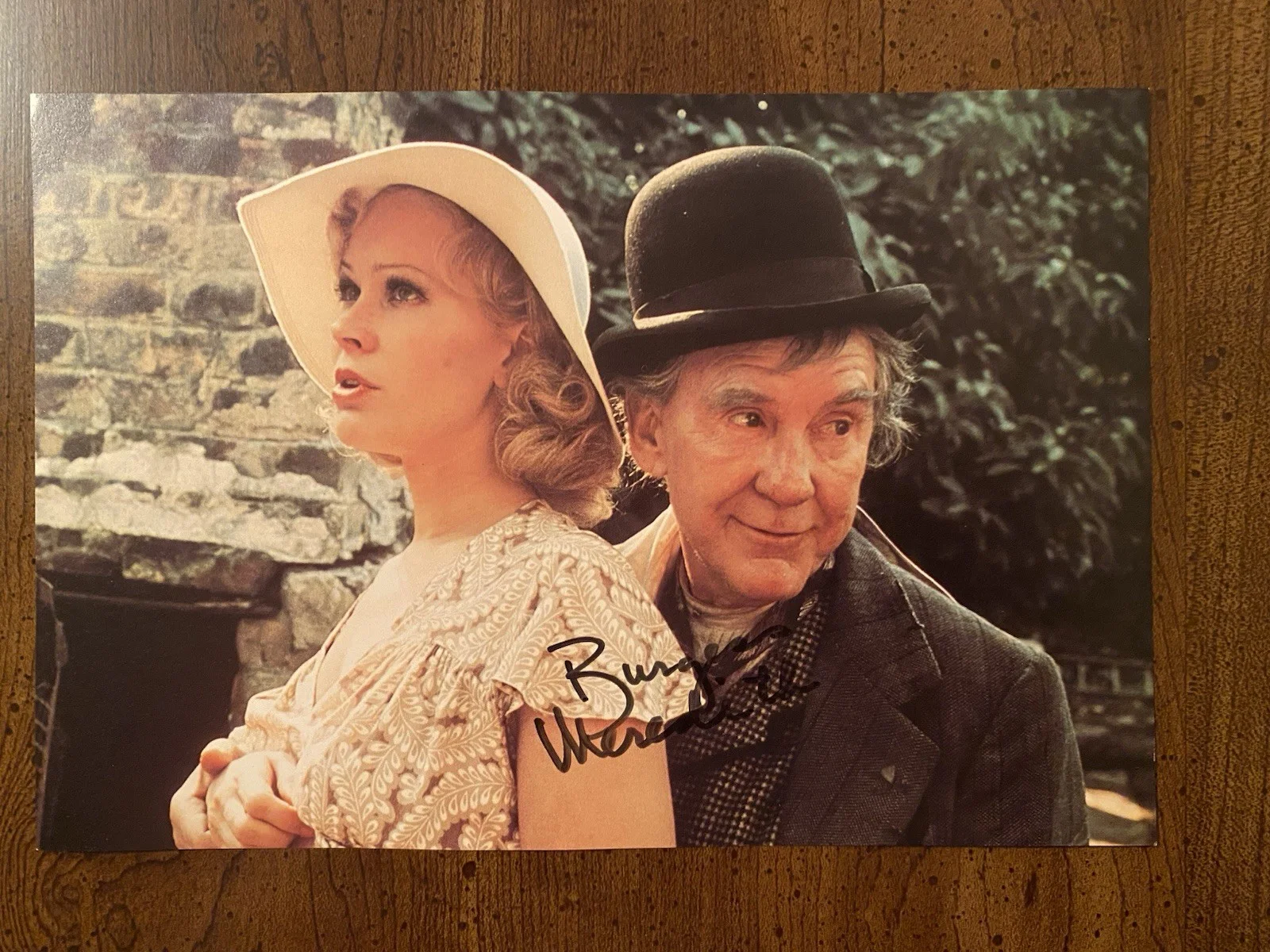 Burgess Meredith — Burgess Meredith Signed Autographed Photo With COA The Day Of The Locust