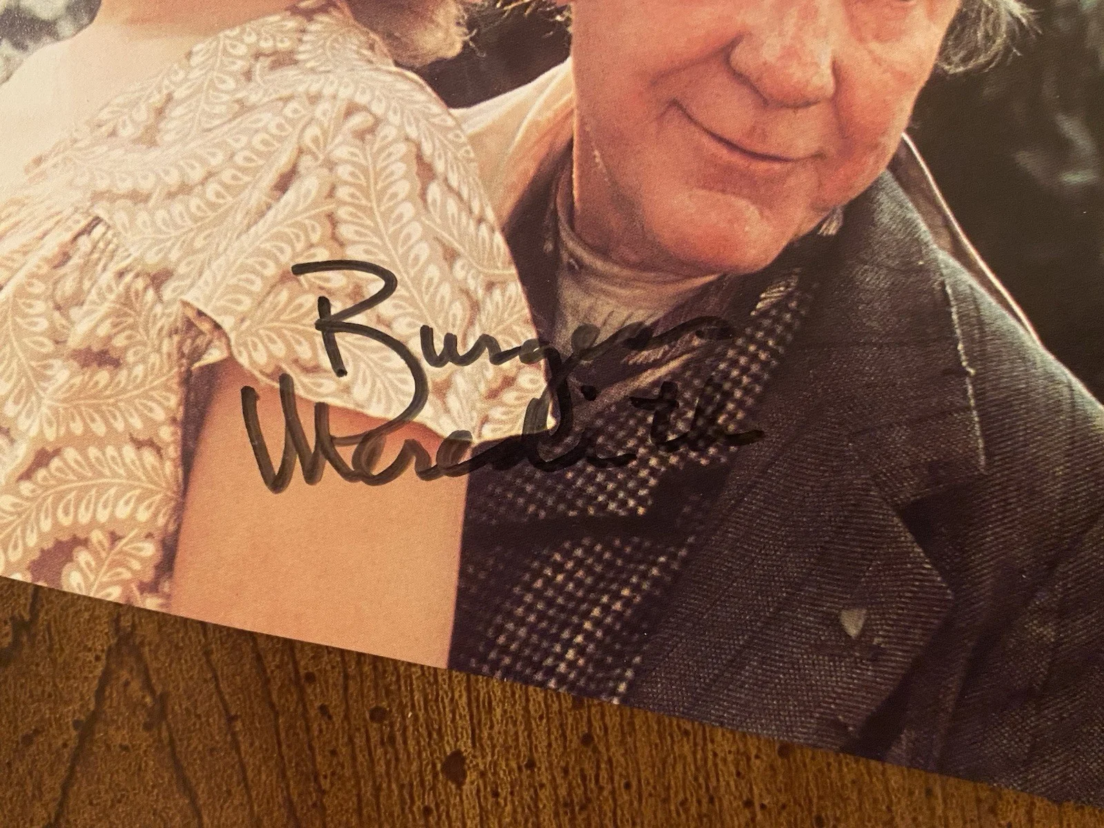 Burgess Meredith — Burgess Meredith Signed Autographed Photo With COA The Day Of The Locust, изображение 2