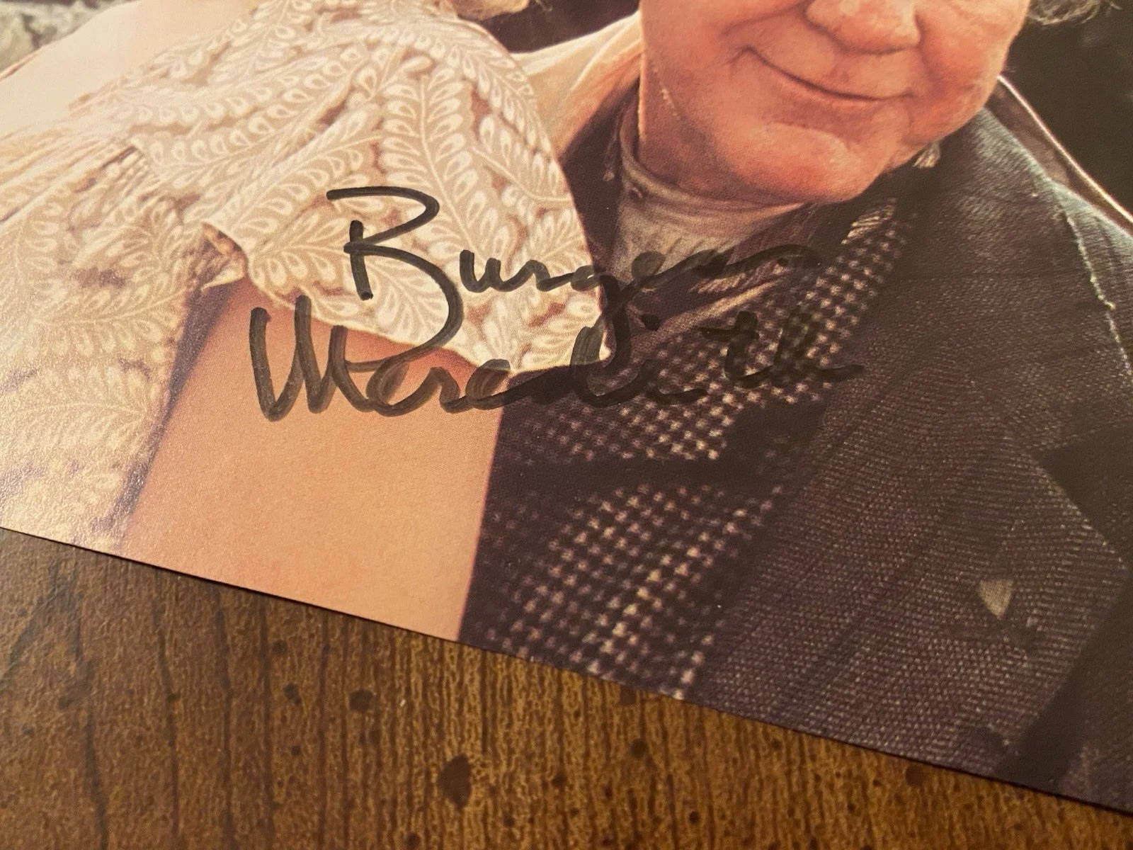 Burgess Meredith — Burgess Meredith Signed Autographed Photo With COA The Day Of The Locust, изображение 3