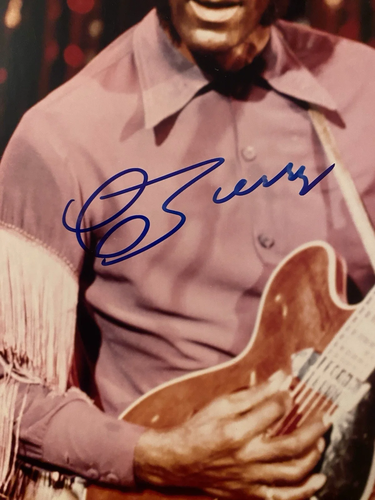 Chuck Berry Signed Autographed Photo With COA Johnny B Goode Rock N Roll Music, изображение 2