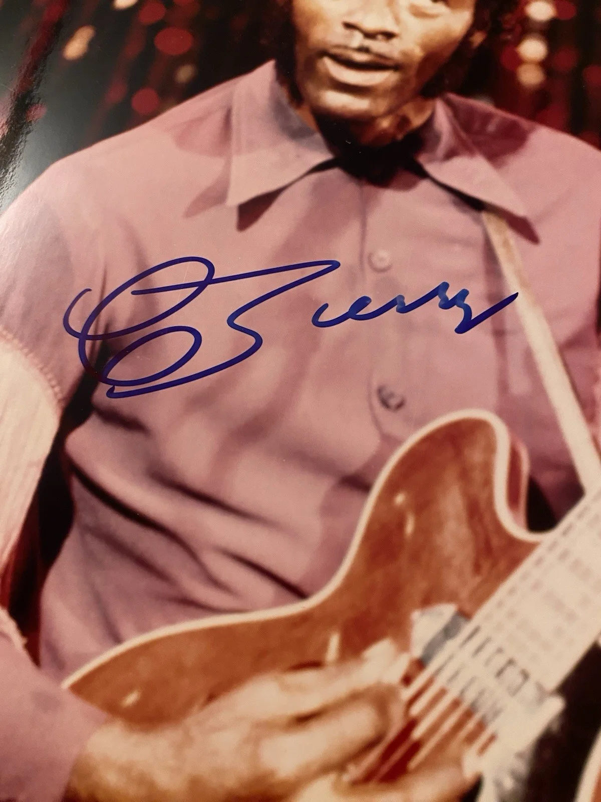 Chuck Berry Signed Autographed Photo With COA Johnny B Goode Rock N Roll Music, изображение 3