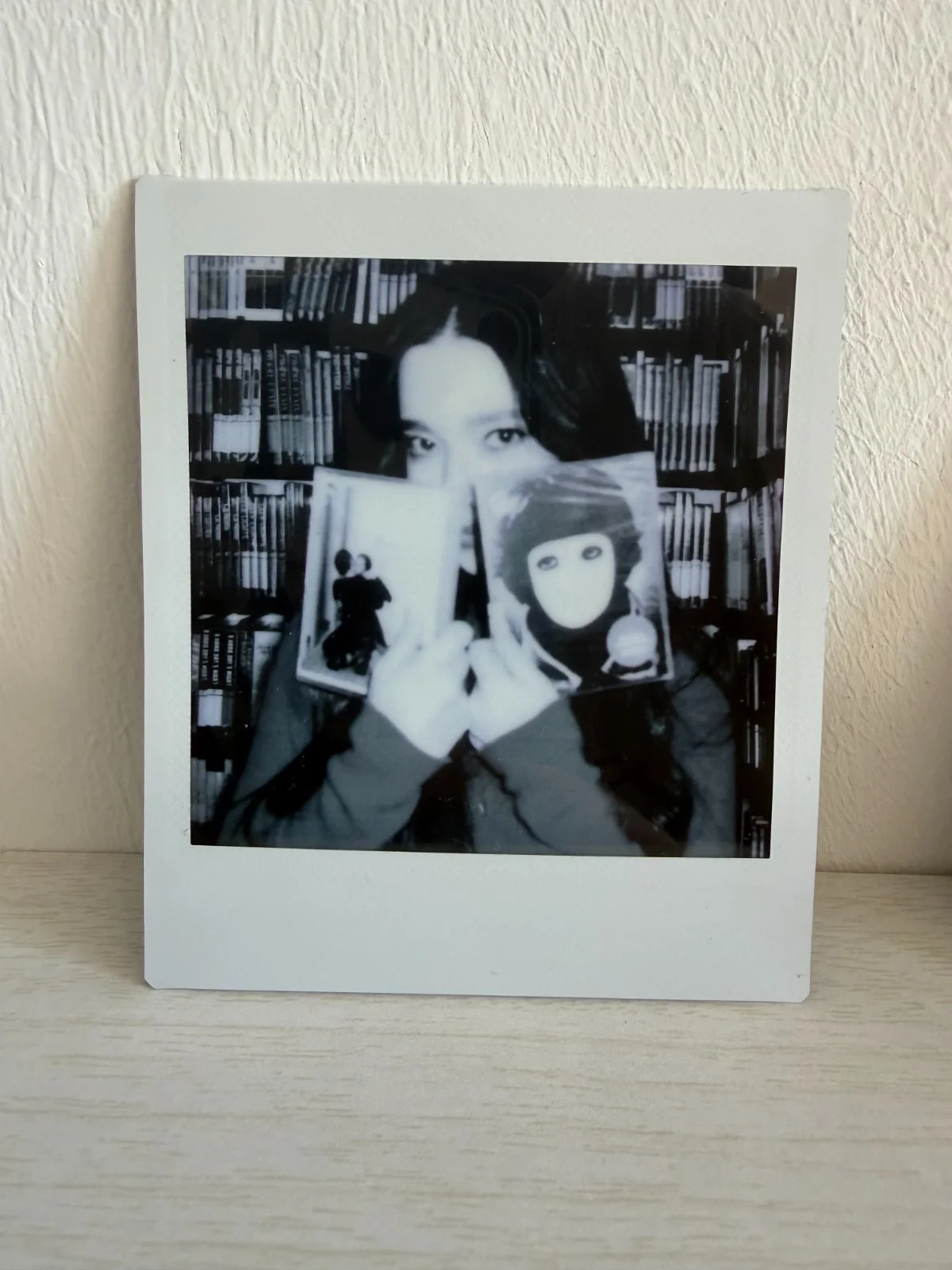 Mikey Madison Criterion Closet Fuji Instax Mini Black White B&W Photo Print, image 2