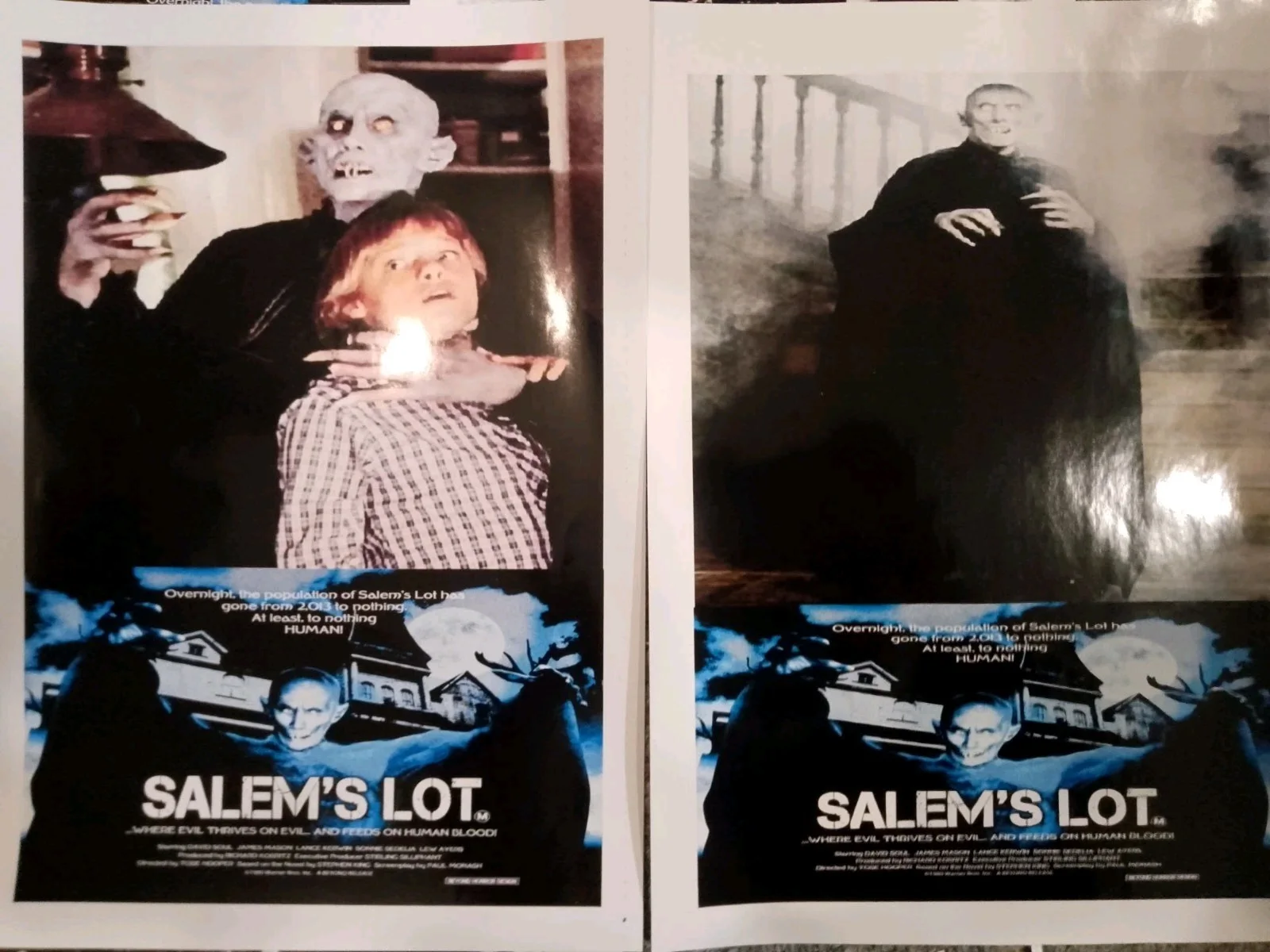 Salem's Lot 1980. 10 Unofficial promotion glossy prints A4 size.+ . new, изображение 5