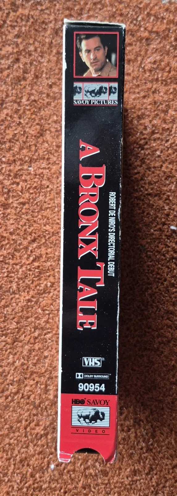 Robert Deniro — Robert Deniro Signed Autographed A Bronx Tale VHS video Tape, image 2