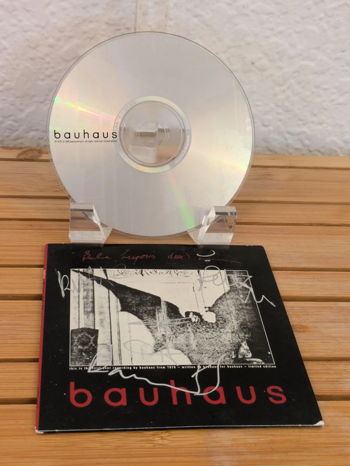 Bauhaus all band fully signedＸ4 CD original rock, image 2