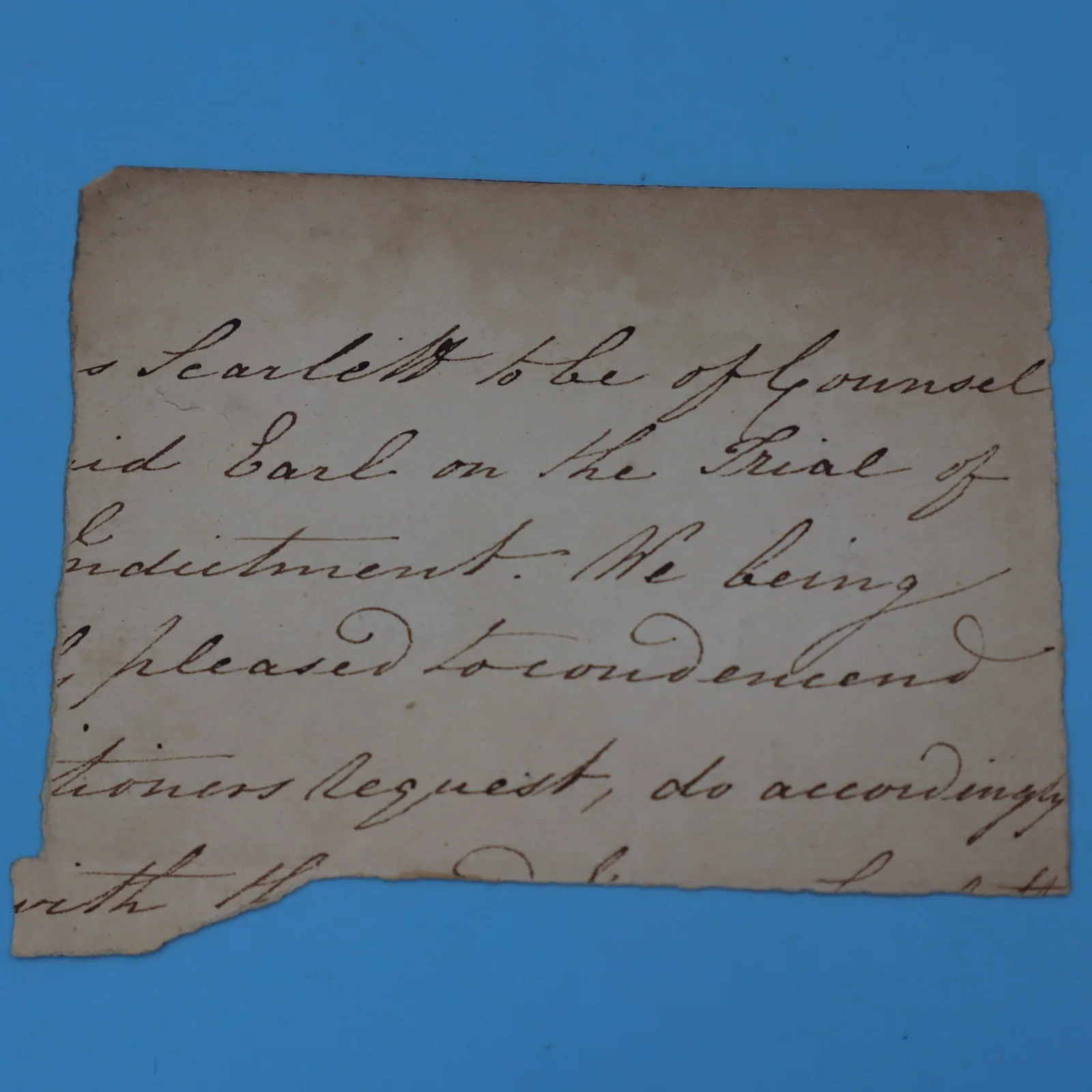KING George IV signed cut page AUTO HANDWRITTEN LETTER? CHARLES HENRY? TRIAL?, изображение 3