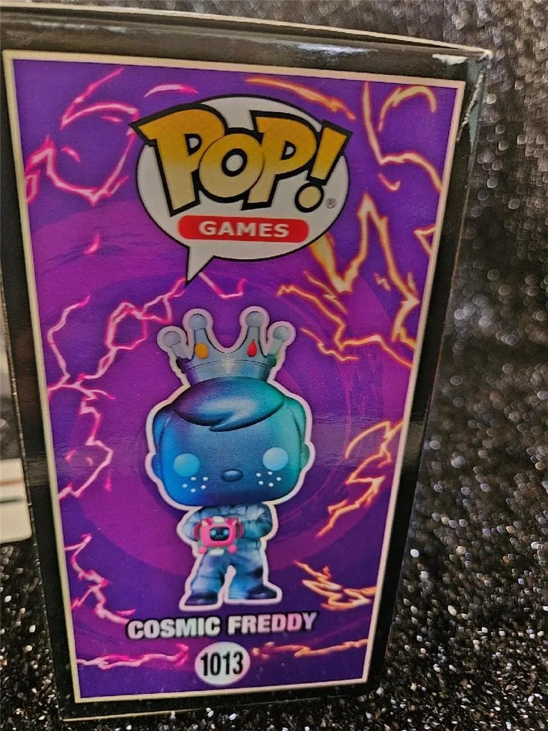 MIKE BECKER — MIKE BECKER HAND SIGNED AUTOGRAPHED FUNKO POP! 1013 COSMIC FREDDY SKETCH W/ COA, изображение 5