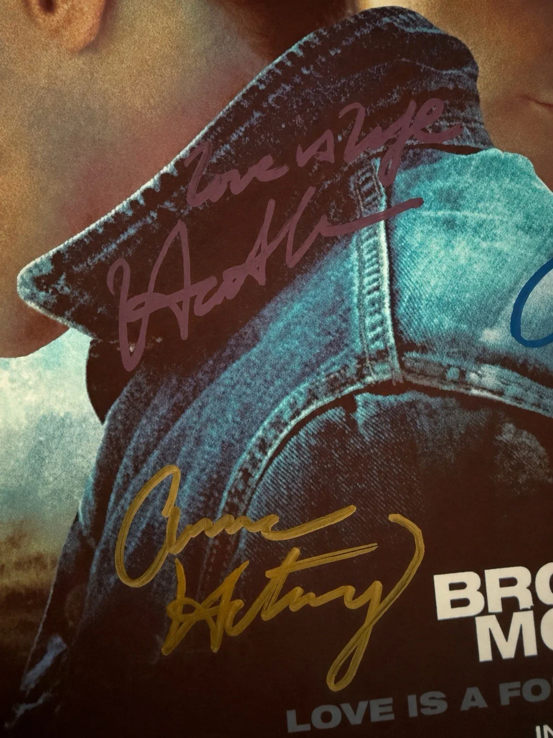 Heath Ledger — ✍️🌄Autographed Photo Brokeback Mountain Heath Ledger, Main Cast and Director 👀, изображение 3