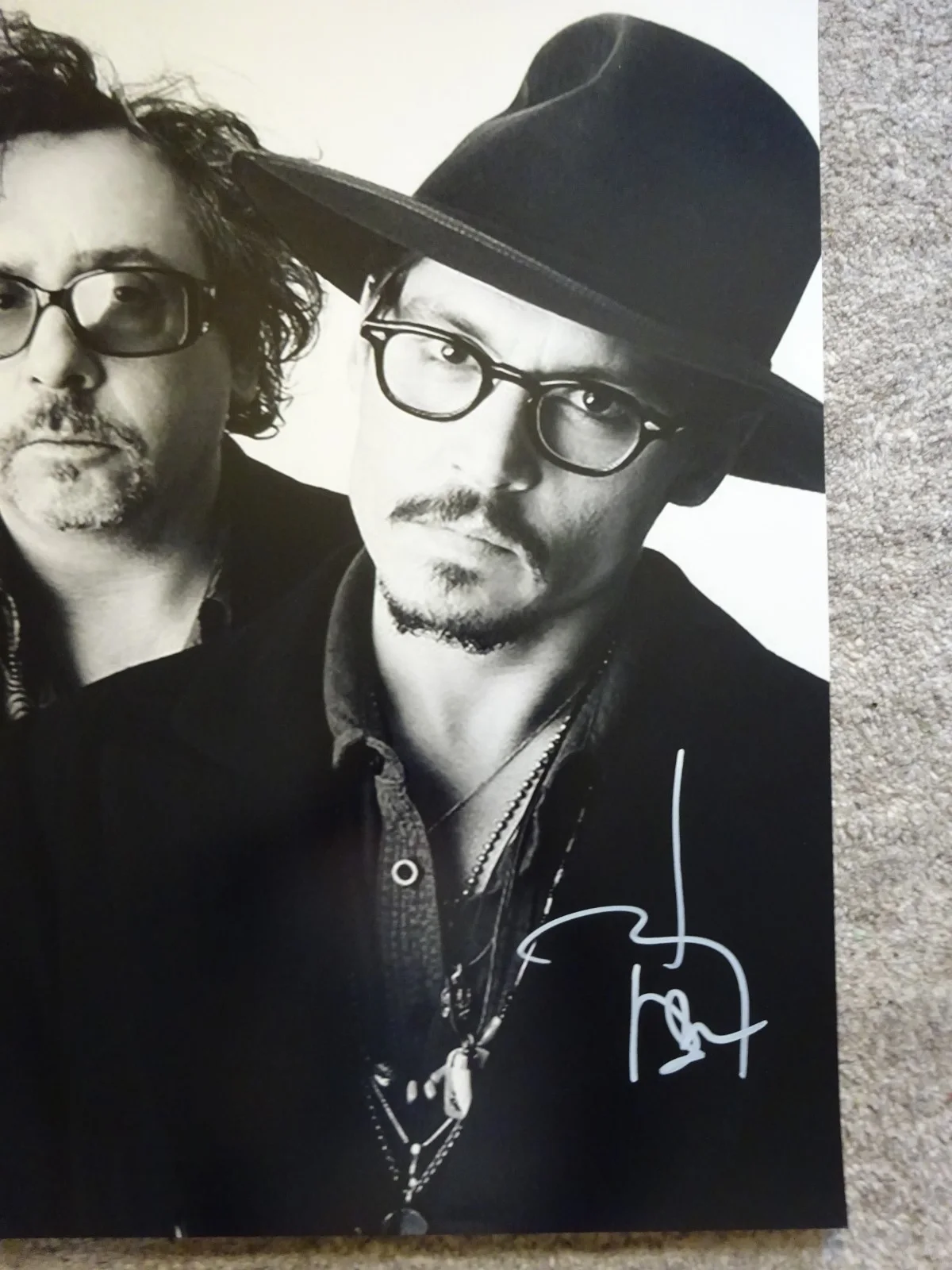 Johnny Depp — Signed Johnny Depp Autographed Photo 16"x20" PSA COA, image 3