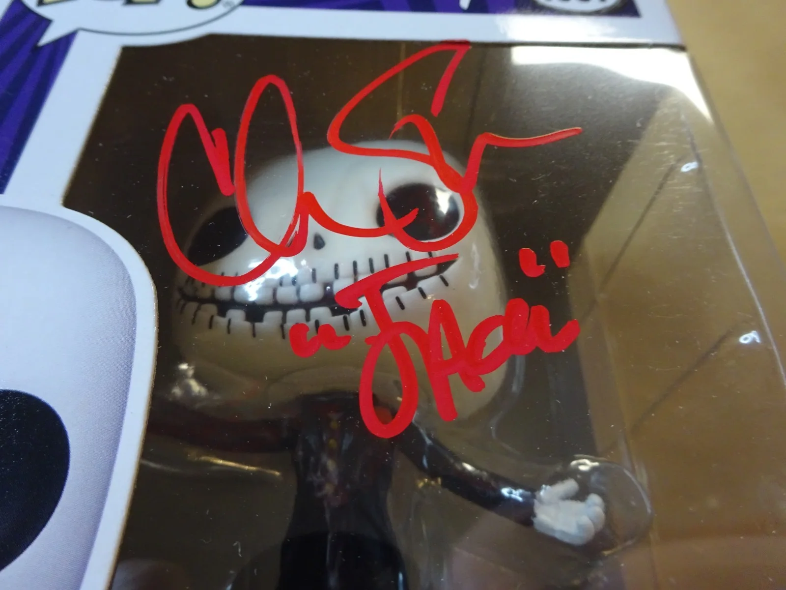 Chris Sarandon — Signed Chris Sarandon Autographed Disney Jack Skellington NBC Funko Pop JSA COA, изображение 5