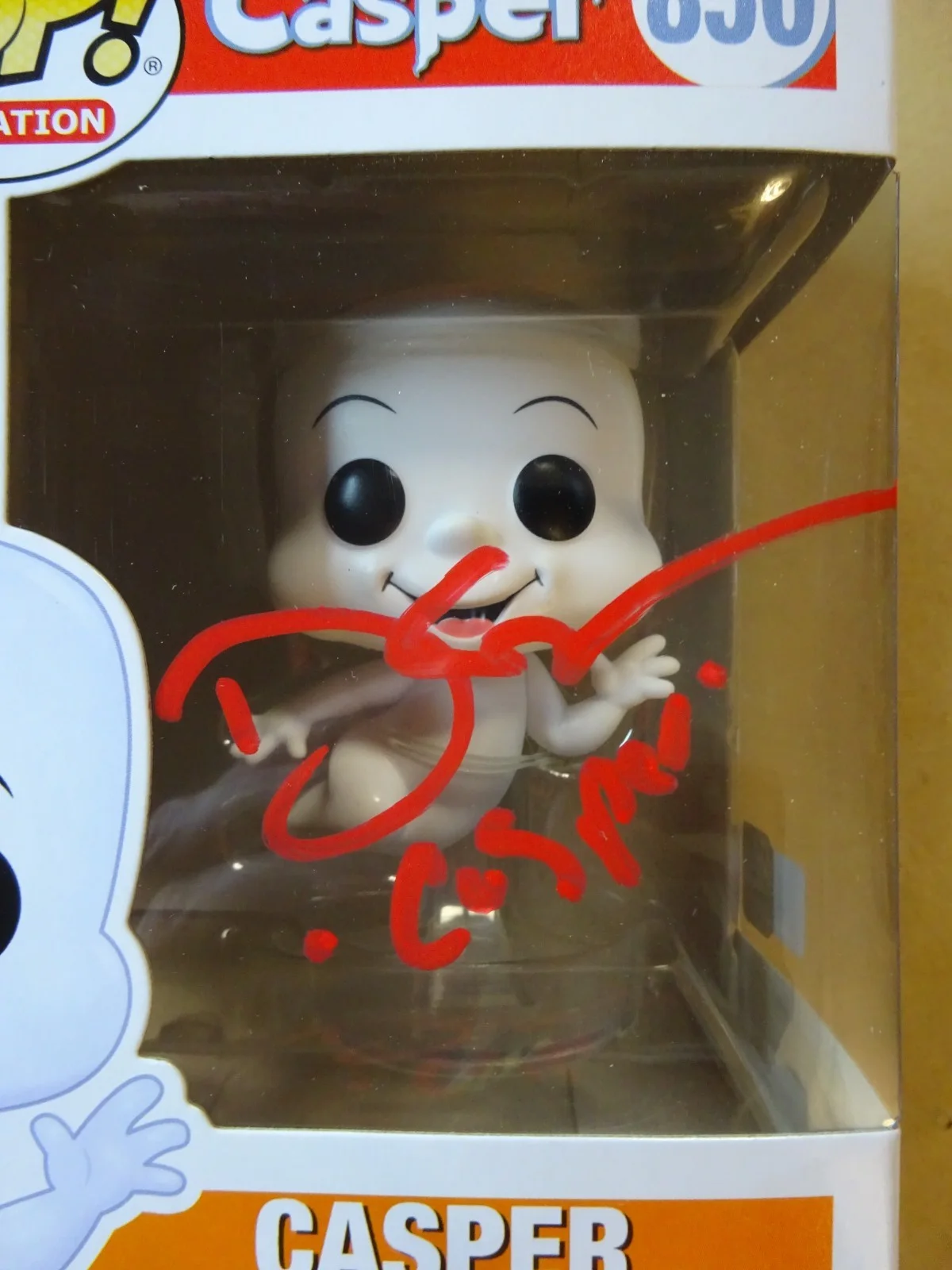 Devon Sawa — Signed Devon Sawa Autographed Casper The Friendly Ghost Funko Pop OCCM COA, image 3