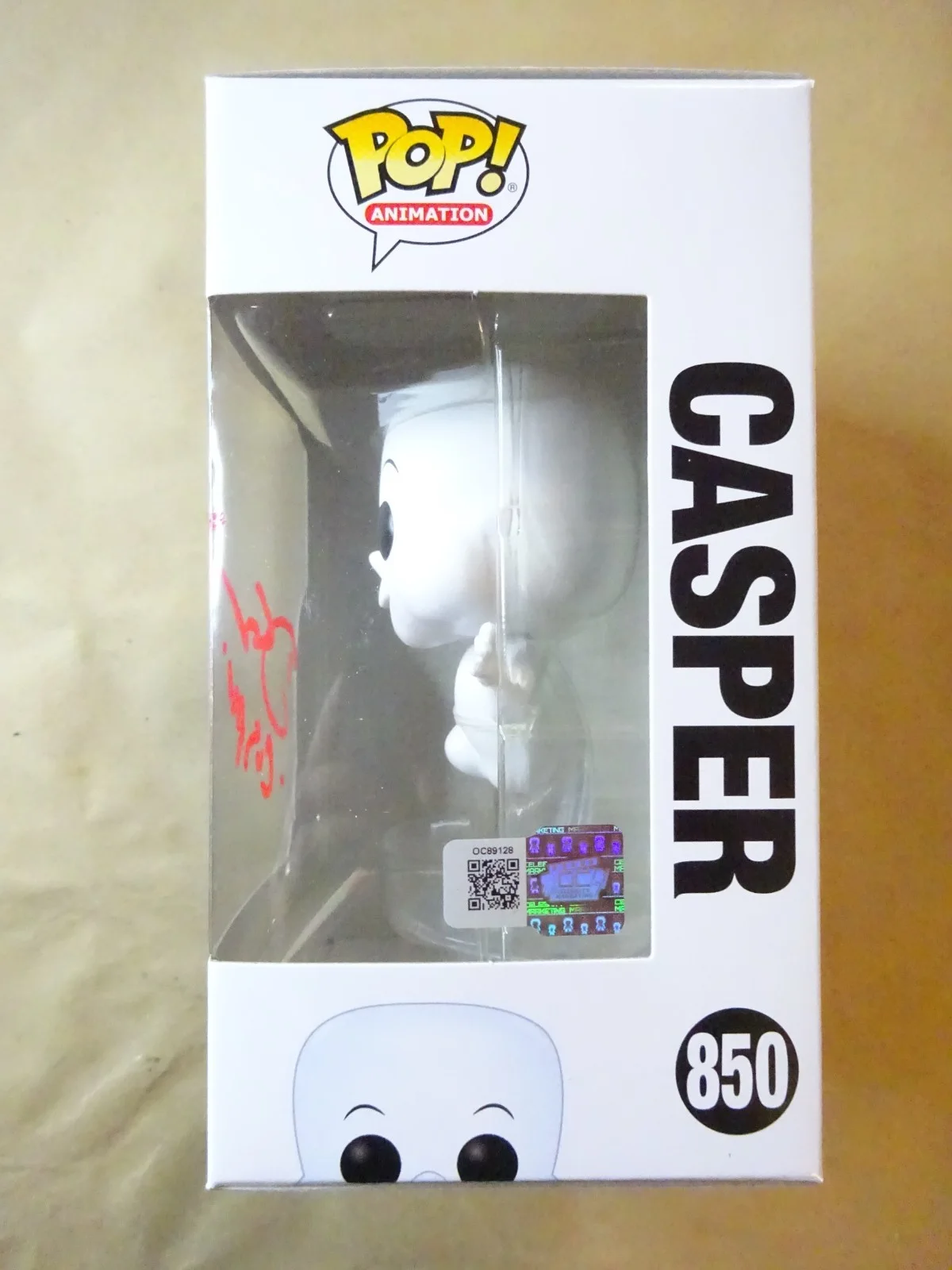 Devon Sawa — Signed Devon Sawa Autographed Casper The Friendly Ghost Funko Pop OCCM COA, image 5